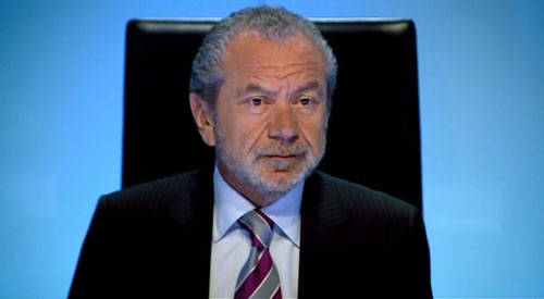 Sir Alan Sugar on The Apprentice