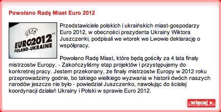 Polish FA Euro 2012 news