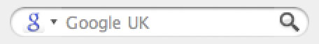 Google Browser search box