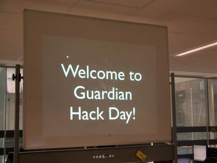 Welcome to Guardian Hack Day