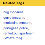 Tags on a story about the Mccanns