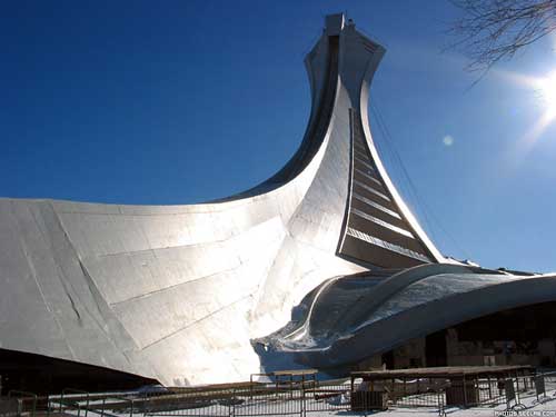 The Montreal Olympic Stadium