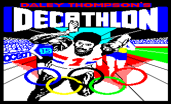 Daley Thompson computer game screenshot