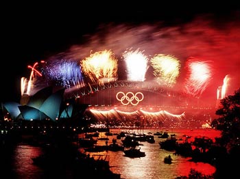 Sydney fireworks of the right kind