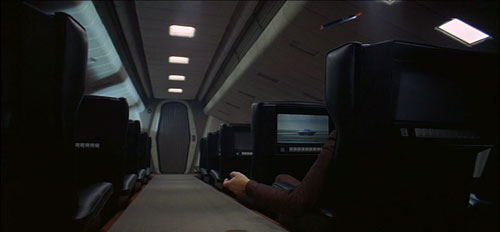 In-flight shuttle movie