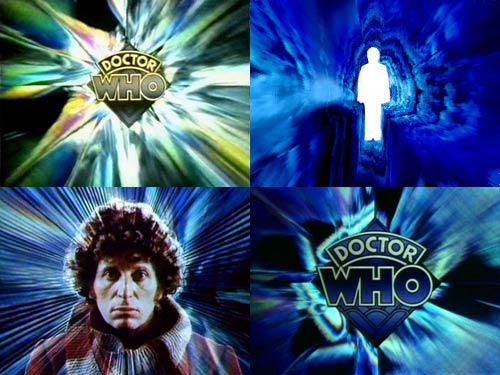 Doctor Who titles credits montage