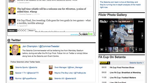 Setanta FA Cup Flickr gallery