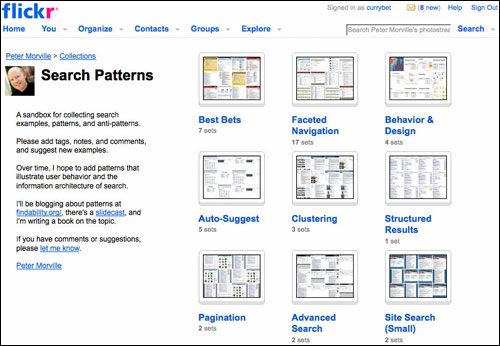 Morville Search Patterns