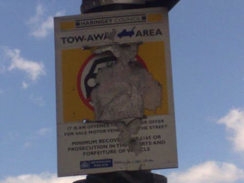 Tow Away zone