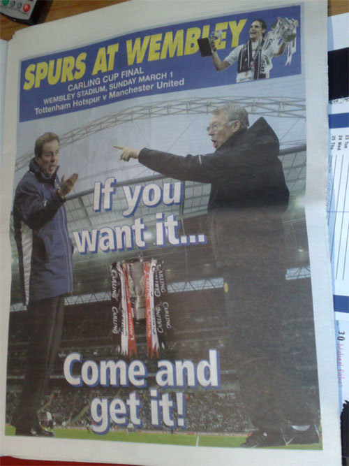 Spurs At Wembley