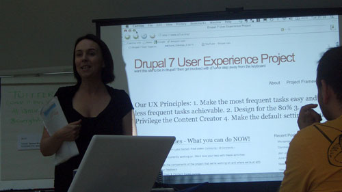 Leisa Reichelt talking about D7UX