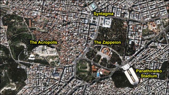 Athens Map