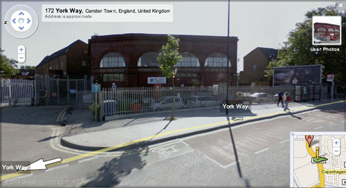 York Road on Google Street View