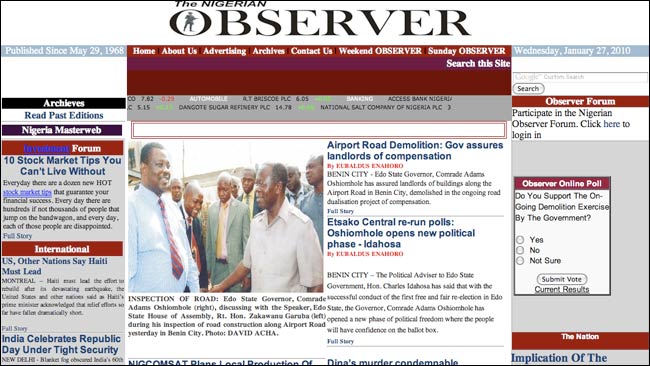 Nigeria Observer