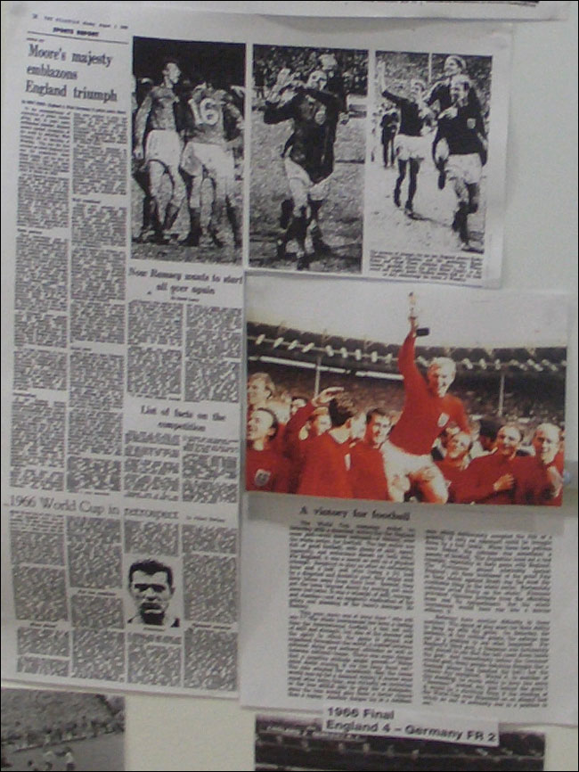Guardian coverage of England's 1966 World Cup triumph