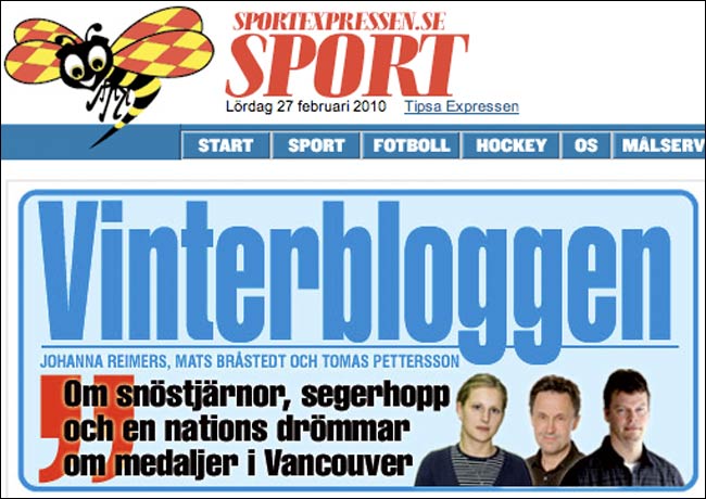 Expressen Vinterblogs