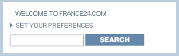 France 24 search box