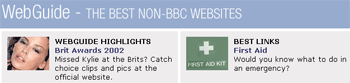 BBC Webguide in 2002