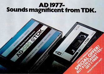 Tdk Tape Advert