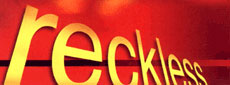 Reckless red and yellow logo