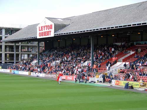 Busy Leyton Orient stadium