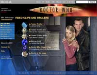 The BBC's new Doctor Who site