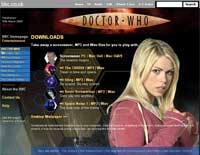 The BBC's new Doctor Who site
