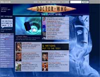 The BBC's new Doctor Who site
