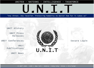 The BBC's spoof U.N.I.T. site