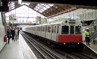 The District Line is halted by reports of someone on the tracks