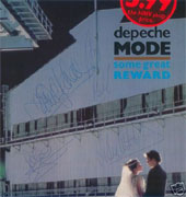 Signed copy of Depeche Mode's Some Great Reward for sale on eBay