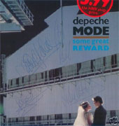 Signed copy of Depeche Mode's Some Great Reward for sale on eBay