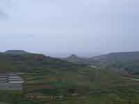 View across Gozo from the top of Il Kastell