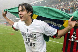 Kaka, playing for match-fixers AC Milan