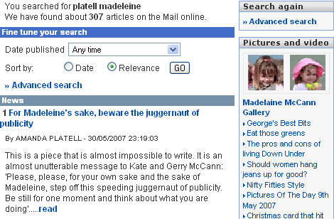 Madeleine+mccann+found+2011+daily+mail