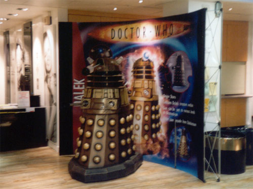 Dalek in TVC cafe