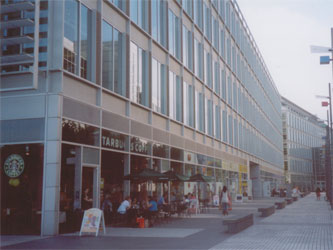 Starbucks at the BBC Media Village