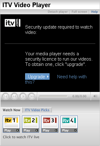 ITV security update