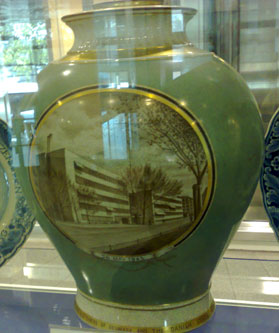 Danish vase presented to the BBC