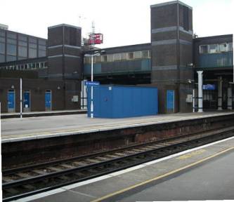 Gatwick train station