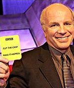 Greg Dyke's Cut The Crap yellow card