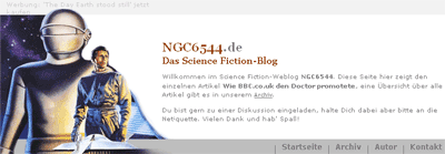 German Sci-Fi blog