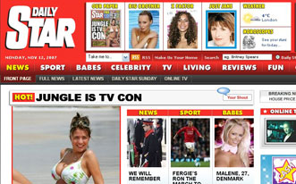 The re-designed Daily Star
