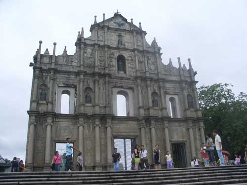 The Ruins of St Paul's