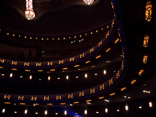 Inside the Tuschinski theatre