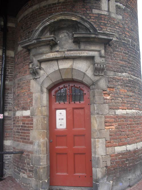 Door to the 'Theatrum Anatomicum'