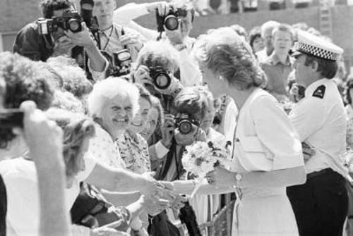 Diana visits St Albans in 1989