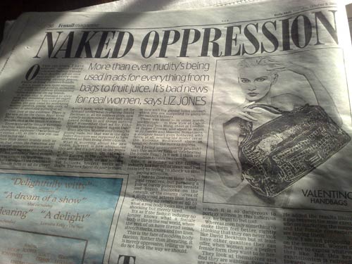 Naked Oppression in the Daily Mail