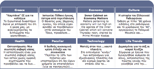 Stories on the re-designed ERT site