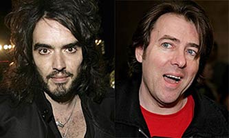 Russell Brand and Jonathan Ross